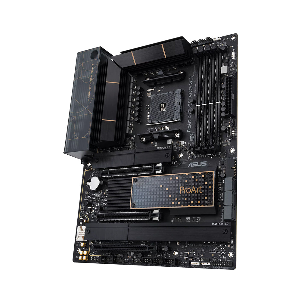 ASUS ProArt X570-CREATOR WIFI Motherboard - AM4, AMD X570, DDR4, PCIe 4.0, Dual Thunderbolt 4
